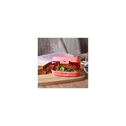 ENGELLAND Lunchbox Anthrazit – BPA-frei, 0,6 l, 14 x 14 x 5 cm, Klickverschluss, mikrowellen- und spülmaschinengeeignet, wiederverwendbar, ideal für Schule & Büro