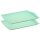 Engelland 2er-Set Serviertabletts 46,5×33 cm – BPA-frei, stapelbar & leicht, Frühstückstabletts in Pastell-Mint