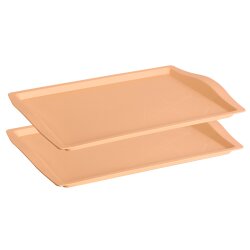 Engelland 2er-Set Serviertabletts 46,5×33 cm...