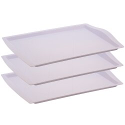 Engelland 3er-Set Serviertabletts 46,5×33 cm...