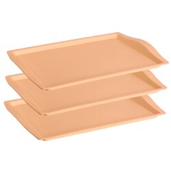 Engelland 3er-Set Serviertabletts 46,5×33 cm...