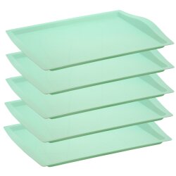 Engelland 5er-Set Serviertabletts 46,5×33 cm...