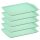 Engelland 5er-Set Serviertabletts 46,5×33 cm – Kunststoff BPA-frei, stapelbar & leicht, Mint