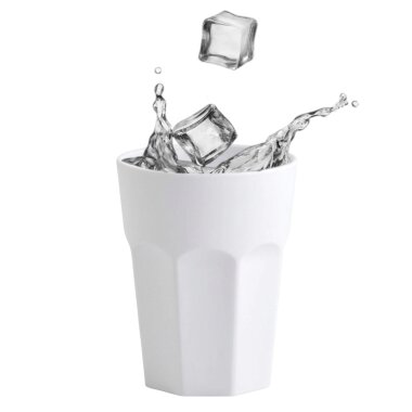 ENGELLAND Kunststoffbecher 250 ml Weiß – BPA-frei, stapelbar & spülmaschinenfest, bruchsicher