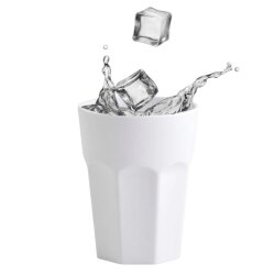 ENGELLAND Kunststoffbecher 250 ml Weiß –...