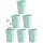 ENGELLAND 6er Kunststoffbecher 250 ml Mint – BPA-frei, bruchsicher, spülmaschinenfest