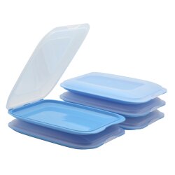 ENGELLAND Aufschnitt Box Blau 5er Set – BPA-frei,...