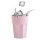 ENGELLAND Kunststoffbecher 400 ml Rosa – BPA-frei, stapelbar, spülmaschinengeeignet, bruchsicher, ideal für Partys, Picknicks & Kindergeburtstage