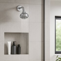 3er Set Design Duschkopf Brausekopf – Kopfbrausen für Dusche & Bad, modernes Design, langlebig und Anti-Kalk