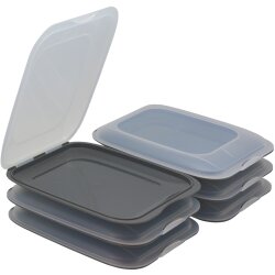 ENGELLAND Aufschnitt Box Anthrazit 6er Set –...