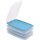 ENGELLAND 4er Aufschnittbox Mix Hellblau/Türkis 25×17×3,3 cm – stapelbar, BPA-frei & mikrowellenfest