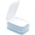 ENGELLAND 4er Aufschnittbox Mix Hellblau/Weiß 25×17×3,3 cm – stapelbar, BPA-frei & mikrowellenfest