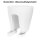 3er Set Blumenkasten für Geländer 28L – Balkon-Pflanzkästen mit Bügel und Wasserspeicher in Anthrazit, Sand und Braun