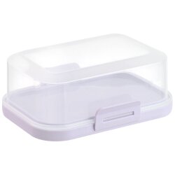 ENGELLAND Butterdose Lila 0,5 l – stapelbar,...