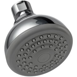 Design Duschkopf mit Anti-Kalk-Düsen, verchromt und...