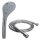 Handbrause Funktionsbrause mit 3 Strahlarten 150 cm Brauseschlauch Wandhalter