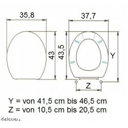 Toilettendeckel Rot aus Polytech-Holz mit MDF-Kern,...