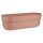 Engelland Blumenkasten 50 cm Terrakotta mit Wasserspeicher und Abstandshalter PP-Kunststoff Balkonkasten langlebig formstabil