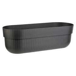Engelland Blumenkasten Anthrazit 50 cm mit...