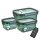 ENGELLAND 3er Set Vorratsdosen luftdicht, auslaufsicher & stapelbar, BPA-frei