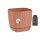 Engelland Blumentopf 18×18 cm Terrakotta – robust, wetterfest mit Drainagesystem für Balkon & Garten