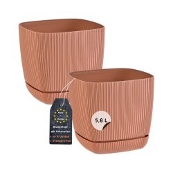 Engelland 3er-Set Blumentöpfe 21×21 cm...
