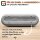 ENGELLAND 3er Set Blumenkästen Grau 50 cm – mit Wasserspeicher, Drainage & Abstandshalter