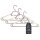 Engelland 3er-Set Kleiderbügel Flieder/Beige – stabil & smart