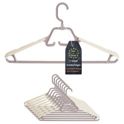 ENGELLAND Kleiderbügel Set 9-er Flieder-Beige...