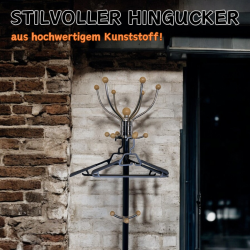 Engelland - 15er Set Kleiderbügel, Flieder/Beige, drehbarer/einklappbarer Haken, ausziehbare/breite Auflagefläche, rutschfest, robust, stabil, Kunststoff, für Mäntel, Hosen, Krawatten, Blusen