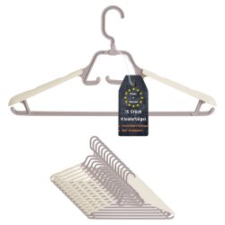 ENGELLAND Kleiderbügel Set 15-er Flieder-Beige...