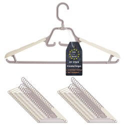 ENGELLAND Kleiderbügel Set 45-er Flieder-Beige...