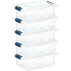 Stapelbare Aufbewahrungsboxen 3er Set 10 L...