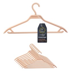 ENGELLAND Kleiderbügel Set 9-er Apricot –...