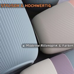 ENGELLAND 2er-Set Blumentopf Ø 34 cm Flieder – wetterfest mit integriertem Drainagesystem