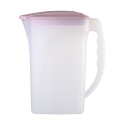 Getränkekrug Rosa 2 L BPA-frei mit Wipp‐Deckel &...