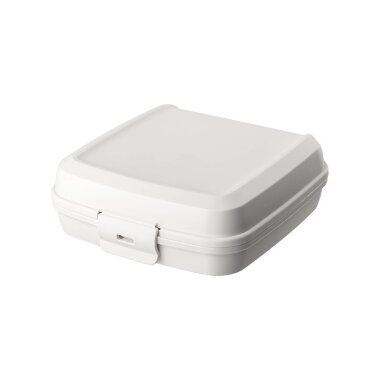 ENGELLAND Lunchbox Weiß 0,6 l – BPA-frei, Klickverschluss Brotdose für Schule, Arbeit & unterwegs
