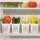 Kühlschrank Organizer Box 2er Set 29 × 13 × 17,5 cm Weiß für platzsparende Ordnung