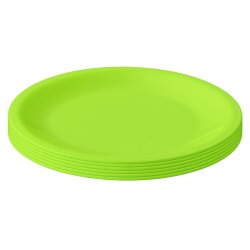 ENGELLAND Kunststoffteller Set – 6 flache...