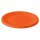 ENGELLAND 4er Set flache Kunststoffteller Ø 23,5 cm Orange, BPA-frei, spülmaschinen- & mikrowellenfest, bruchfestes Mehrweggeschirr