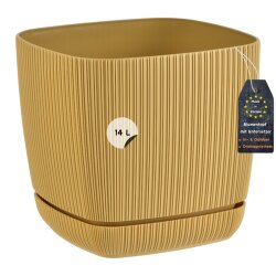 ENGELLAND Drainagen Topf Ø 28 cm Ockergelb –...