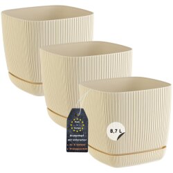3x ENGELLAND Drainagentopf 24 cm – Stilvolles...