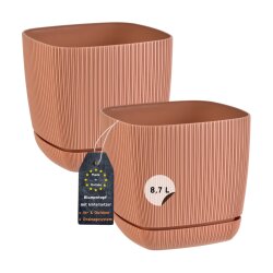 ENGELLAND 2er Set Pflanzkübel Ø 24 cm...