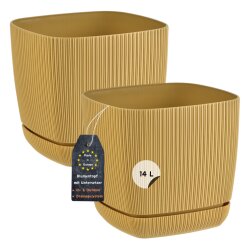 2x ENGELLAND Drainagentopf quadratisch intelligentes...