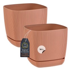 ENGELLAND 2er-Set Drainage Töpfe Ø 28 cm...