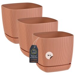 ENGELLAND 3er-Set Pflanzkübel Ø 28 cm...