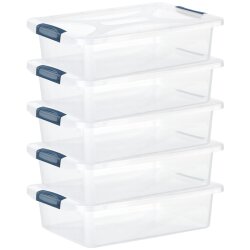 Engelland Aufbewahrungsboxen Set – 5er Pack (6...