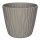 Engelland Blumentopf Ø 29 cm mit Bewässerungssystem – wetterfest & UV-resistent, Braun