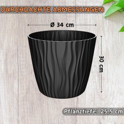 Engelland Blumentopf Ø 34 cm mit...