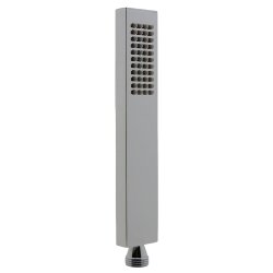 Rechteckige Messing-Handbrause verchromt mit...